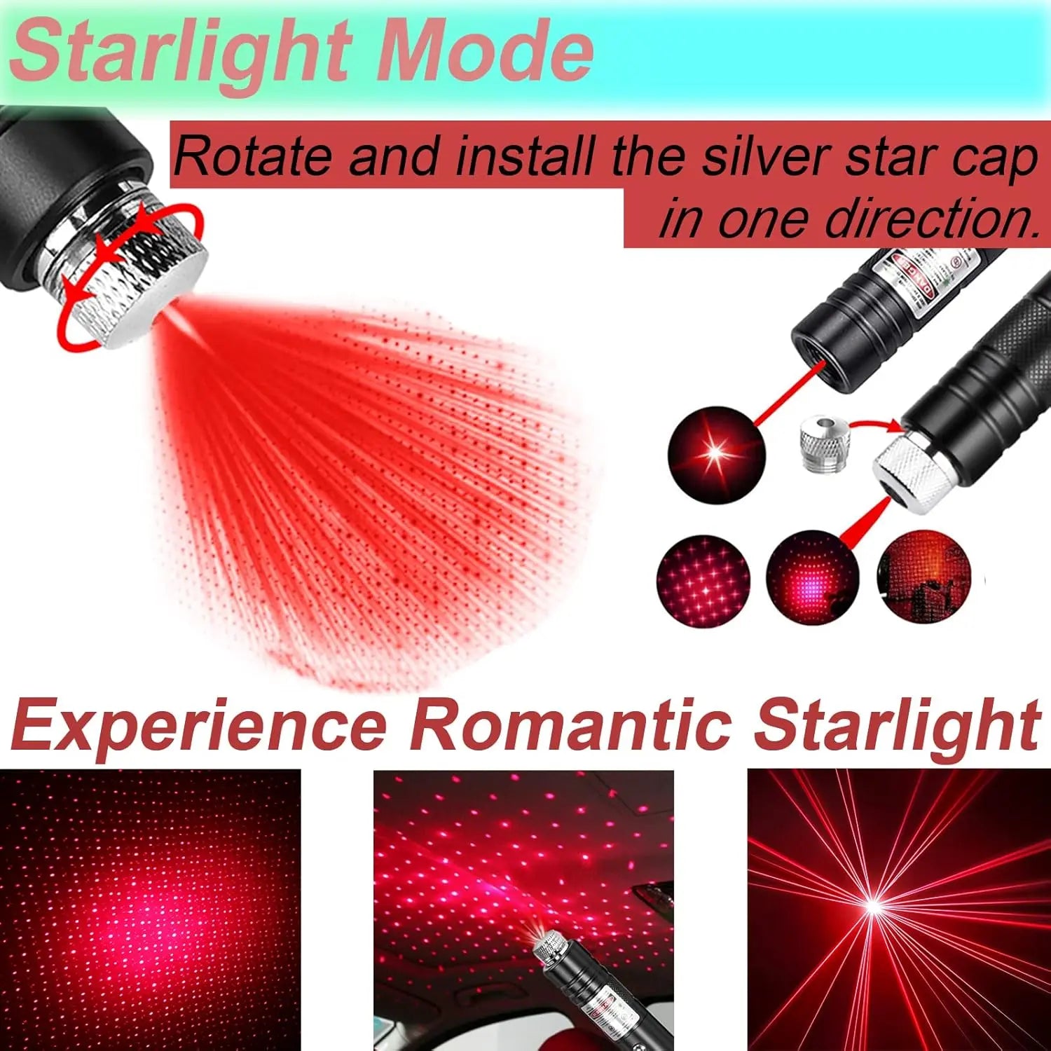 Green Laser Pointer/ Line Light Flashlight Long Distance Range for TV/LED/LCD Screens Flashlights Presentation, Laser Pointer Cat Toy，Office / Outdoors / Astronomic / Construction Tiktokshopspringglowup Summervibe