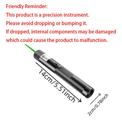 Green Laser Pointer/ Line Light Flashlight Long Distance Range for TV/LED/LCD Screens Flashlights Presentation, Laser Pointer Cat Toy，Office / Outdoors / Astronomic / Construction Tiktokshopspringglowup Summervibe