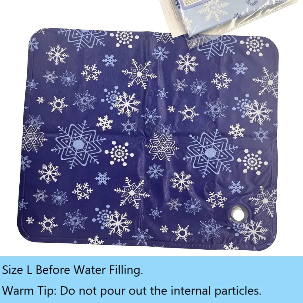 Pet Cooling Mat for Dogs and Cats, Continuous Cooling Gel Mattress.