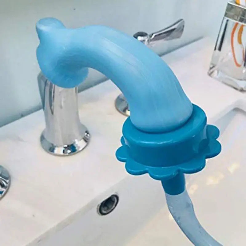 Pet Bath Tub Faucet Sprayer, 5 Ft Ultra-Flex Dog Shower Hose Adapter.