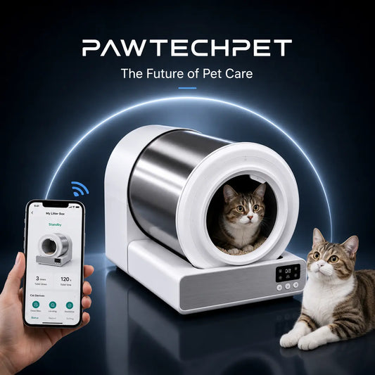 Smart Low-Noise Auto-Cleaning Cat Litter Box (60L) - 2.4G Wifi App-Controlled, Equipped with Smart Sensors, Safety Protection, Easy Maintenance #Catlitterbox#Smartlitterbox#Petessentials#Catlovers# Dream Cat Automatic Litterbox