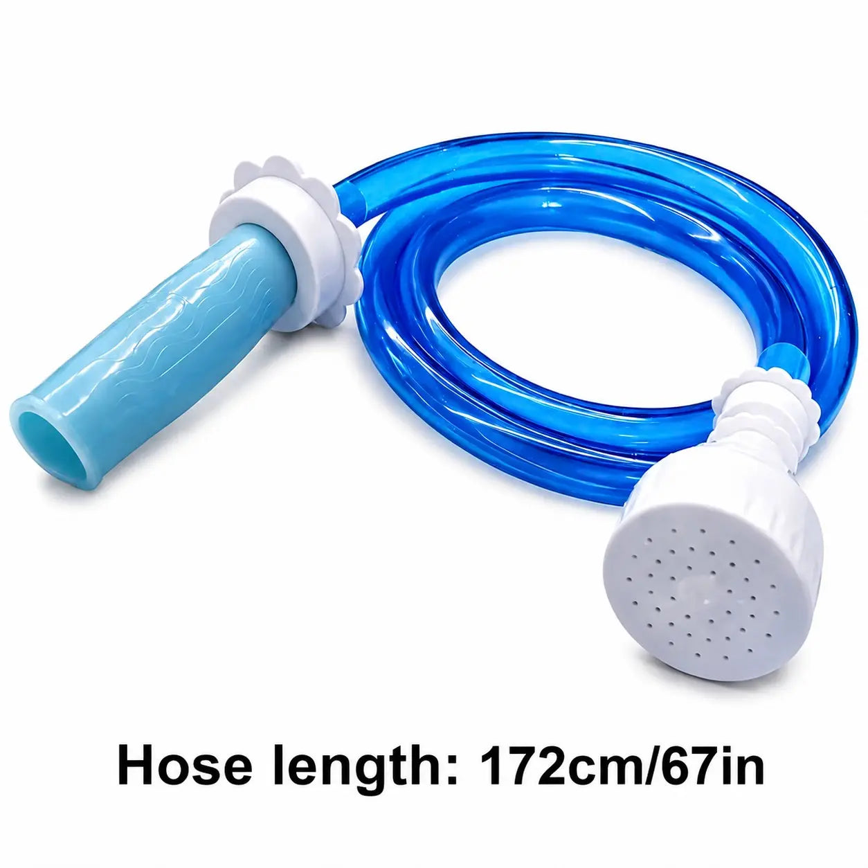 Pet Bath Tub Faucet Sprayer, 5 Ft Ultra-Flex Dog Shower Hose Adapter.