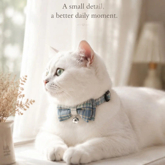 Lightweight Teddy Style Neck Accessory for Cats and Dogs