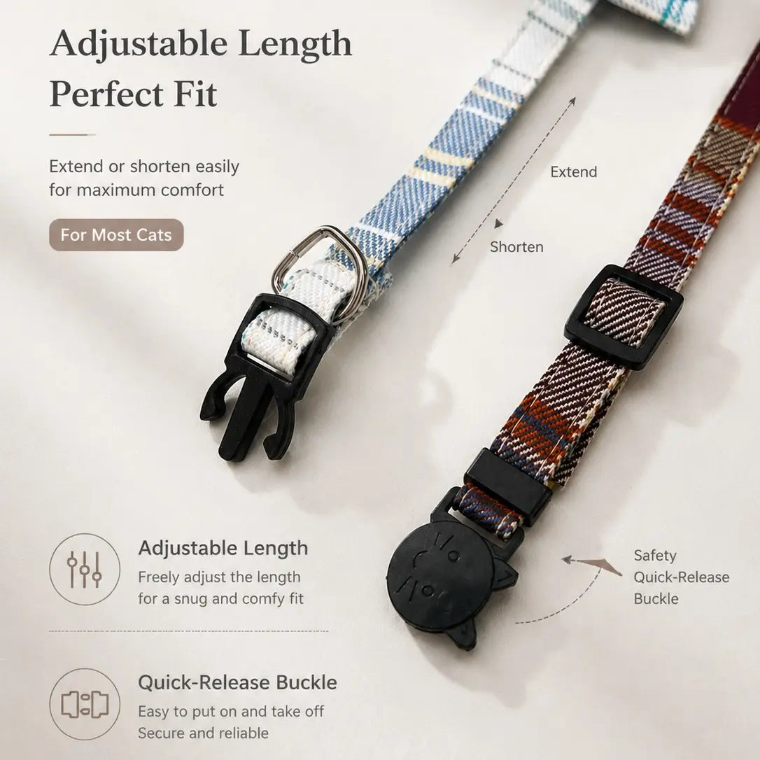 Lightweight Teddy Style Neck Accessory for Cats and Dogs