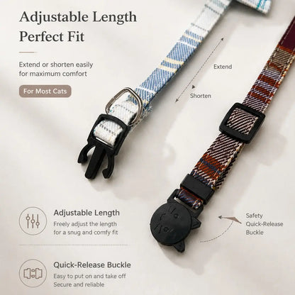 Lightweight Teddy Style Neck Accessory for Cats and Dogs