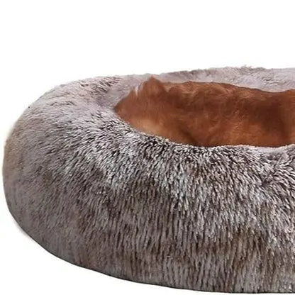 Calming Dog Bed Medium Size Dog, 31In Donut Washable Medium Pet Bed.