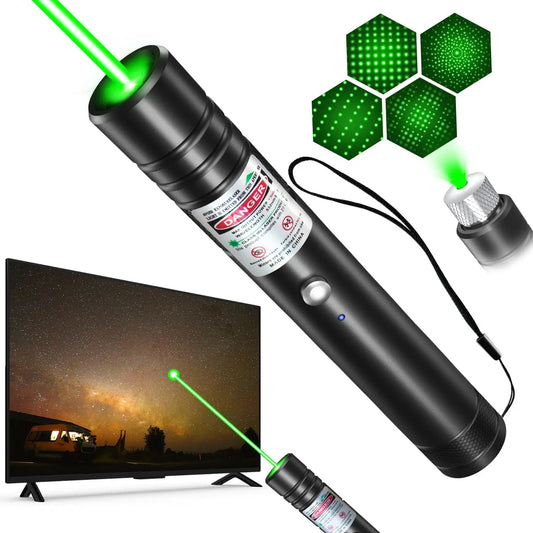 Green Laser Pointer/ Line Light Flashlight Long Distance Range for TV/LED/LCD Screens Flashlights Presentation, Laser Pointer Cat Toy，Office / Outdoors / Astronomic / Construction Tiktokshopspringglowup Summervibe